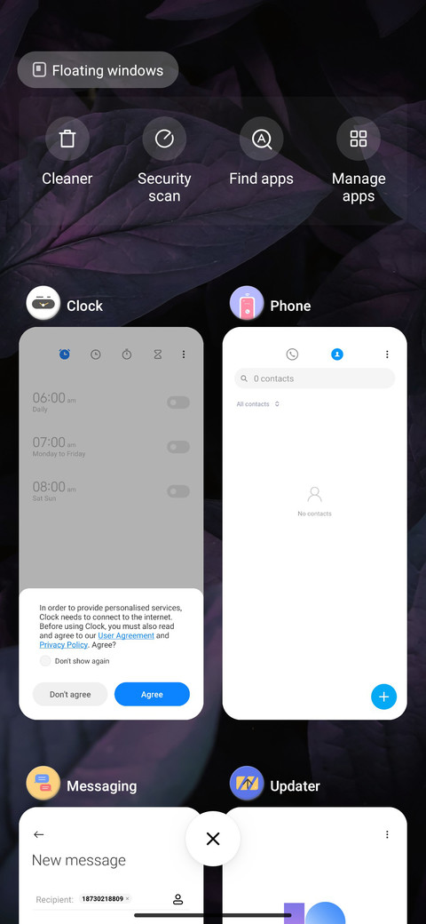 P ONE screenshot