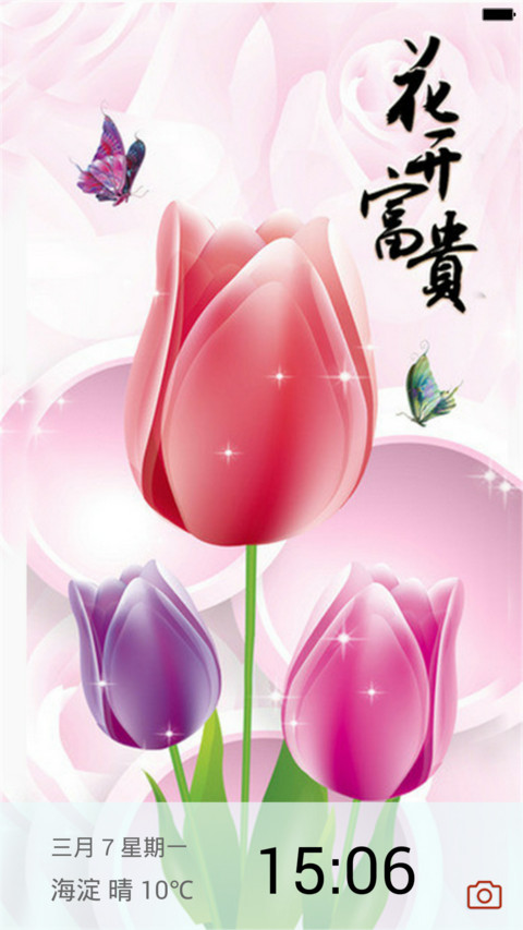 花开花落（全图标+动态桌面） screenshot