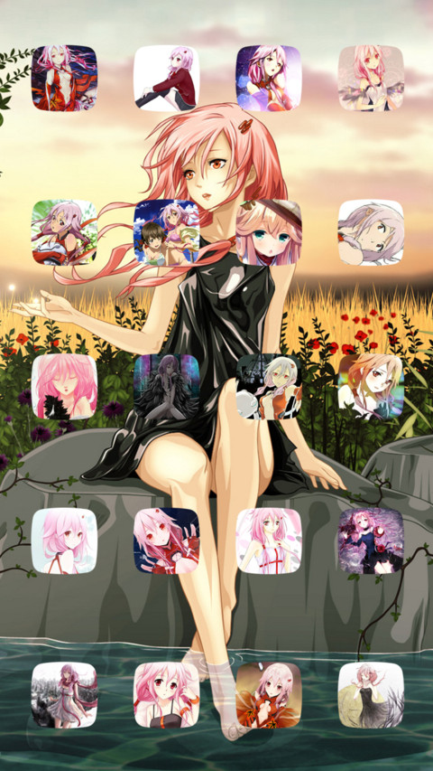 罪恶王冠の楪祈（开机动画+自由桌面+多锁屏多壁纸） screenshot