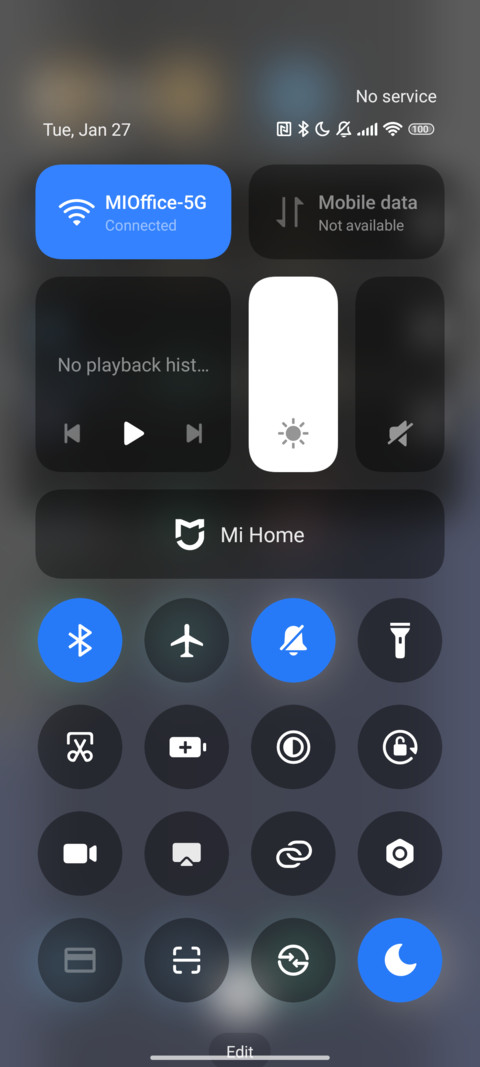 Ink Shadow Blue screenshot