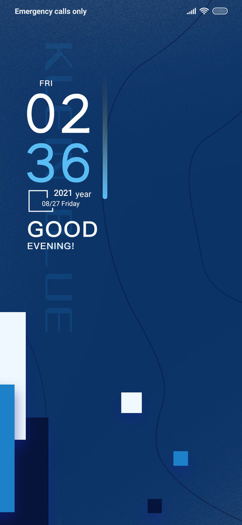 Klein Blue Allah screenshot