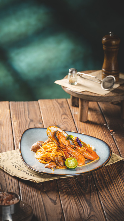 Easy to learn seafood pasta screenshot