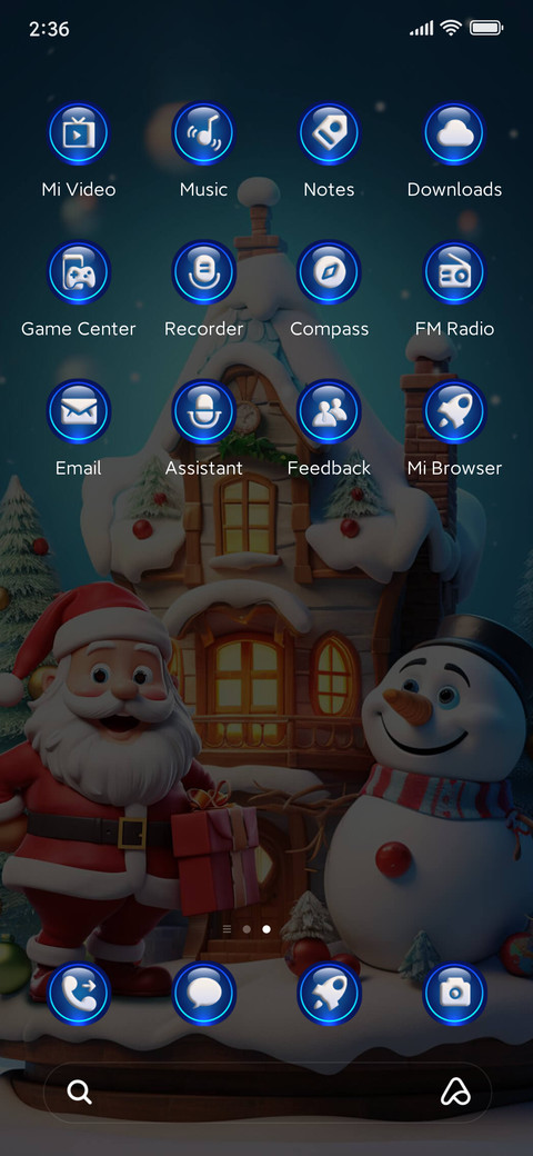 Snowman model screenshot