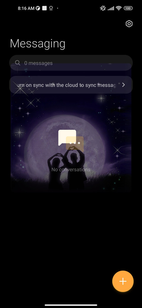 Under the nightsky screenshot