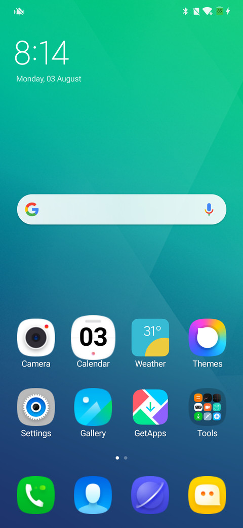 Lenovo A1000 Redong Theme screenshot