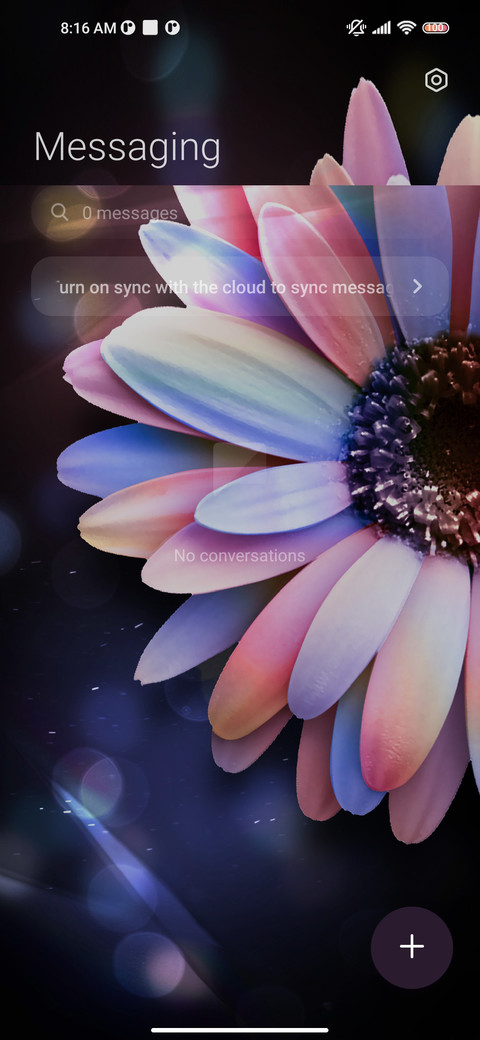 Pink purple flower screenshot
