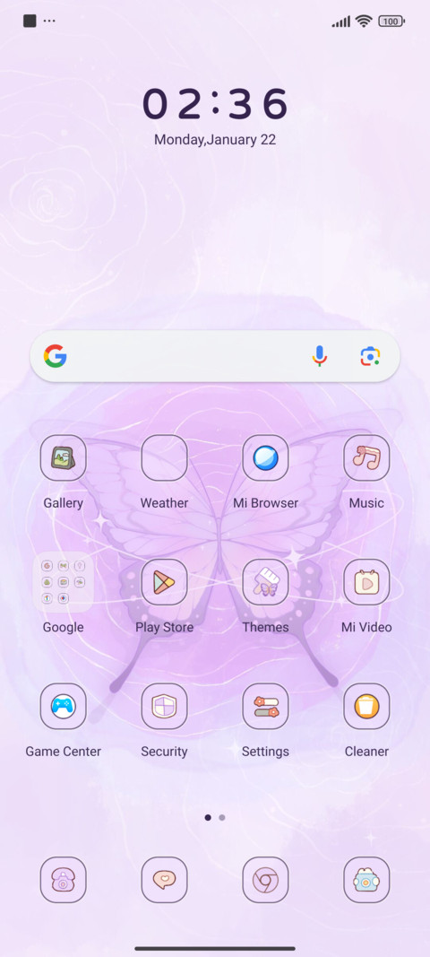 Dream butterfly screenshot
