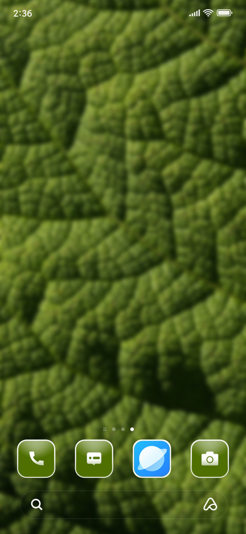 Leaf screenshot