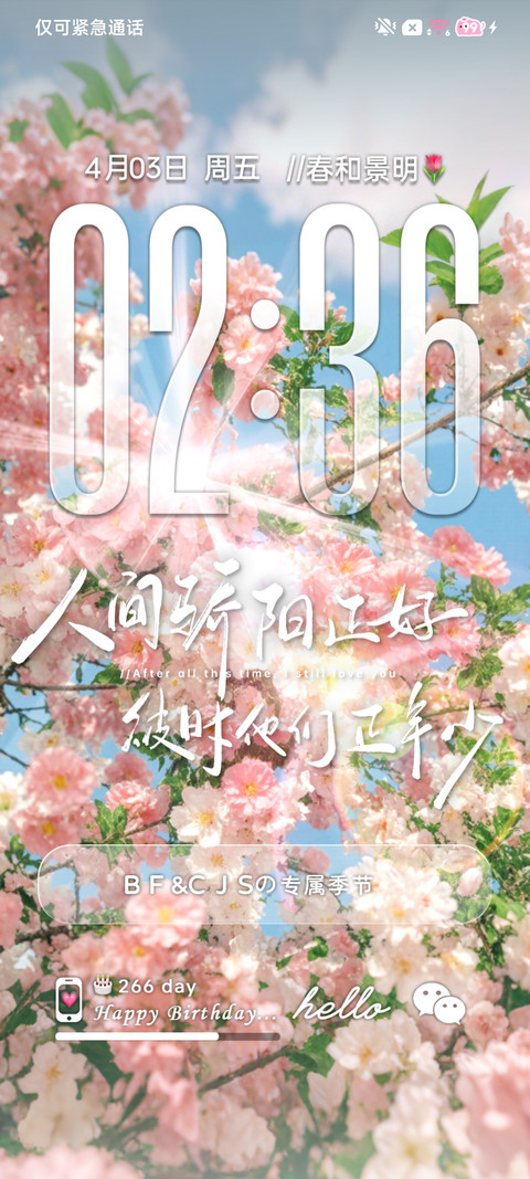 光栅 我是我的春天 screenshot