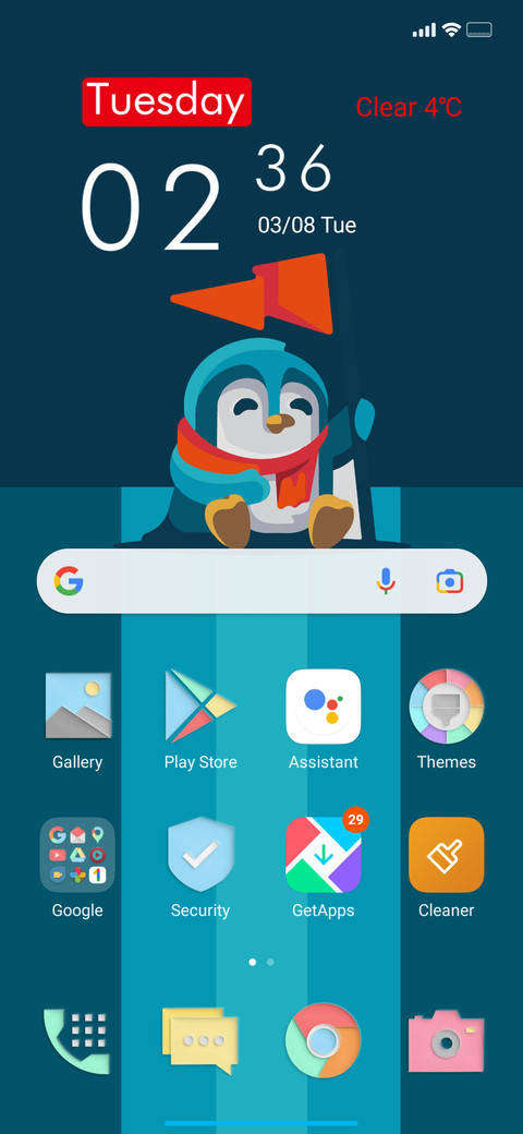 Pingui IZ V13 screenshot