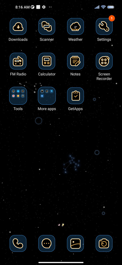 Blue ring screenshot