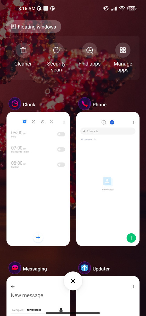 Christmas screen screenshot