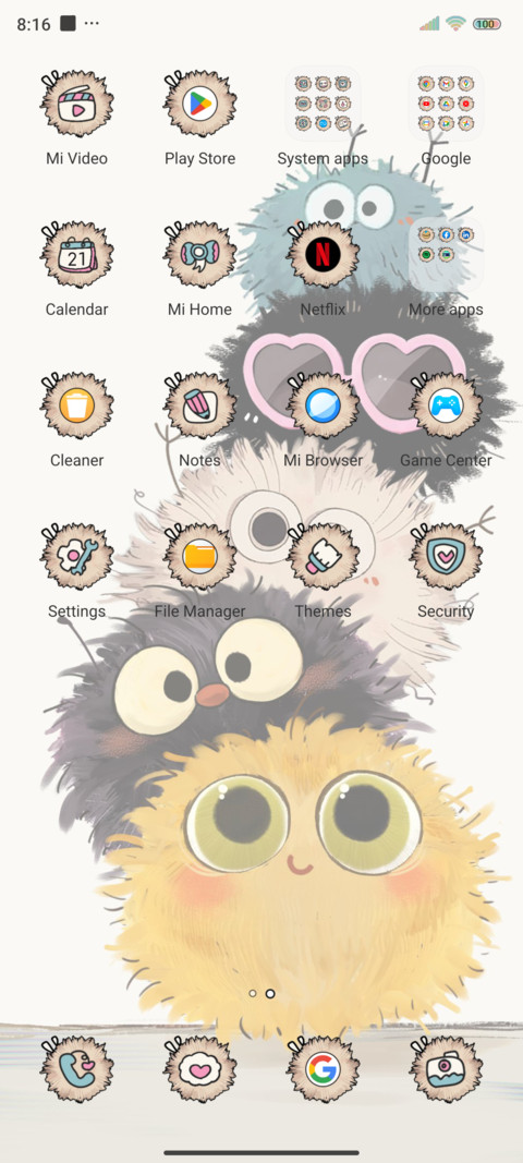 Colorful coal ball screenshot