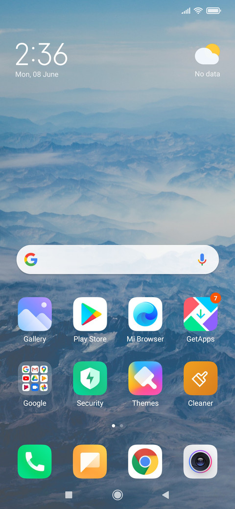 BLUE ALPHA V10 screenshot