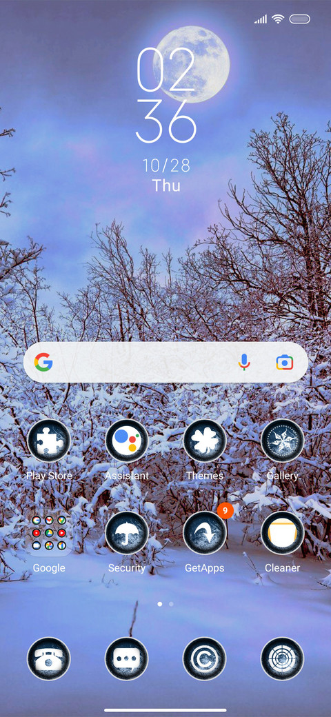 Winter Night screenshot