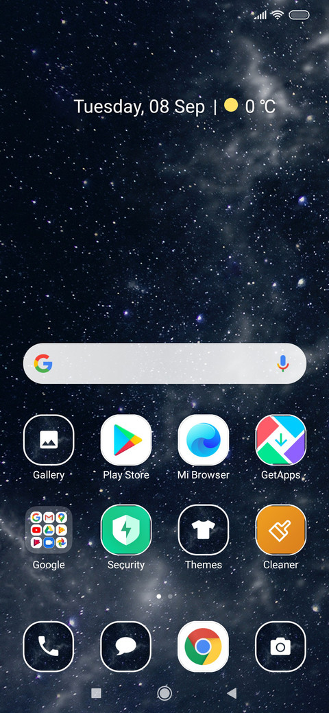 Starry Dark Night_3MDS screenshot
