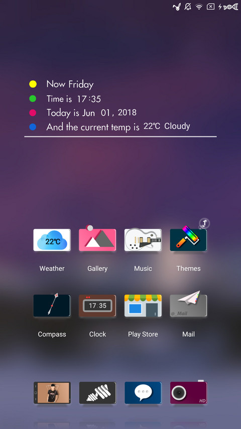 Purple Rain screenshot
