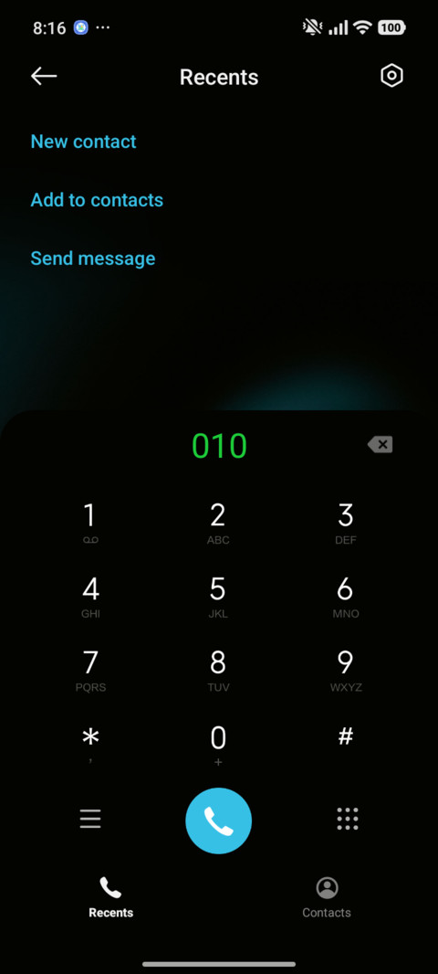 Ink Green Swirl screenshot