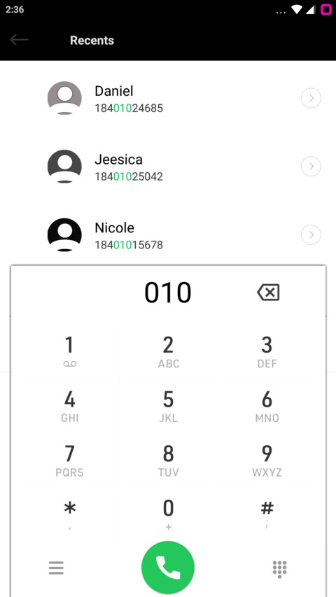 Smart UI Black screenshot