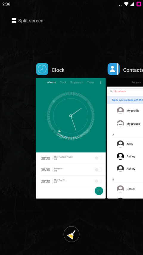 Smart UI Black screenshot