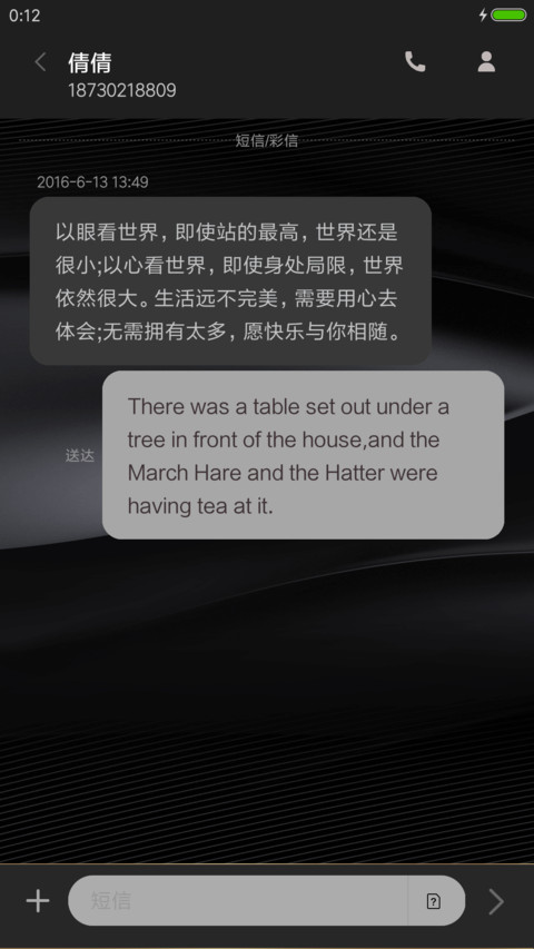 极简黑 screenshot