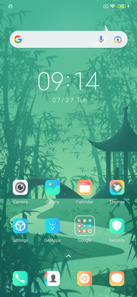 Bamboo forest screenshot