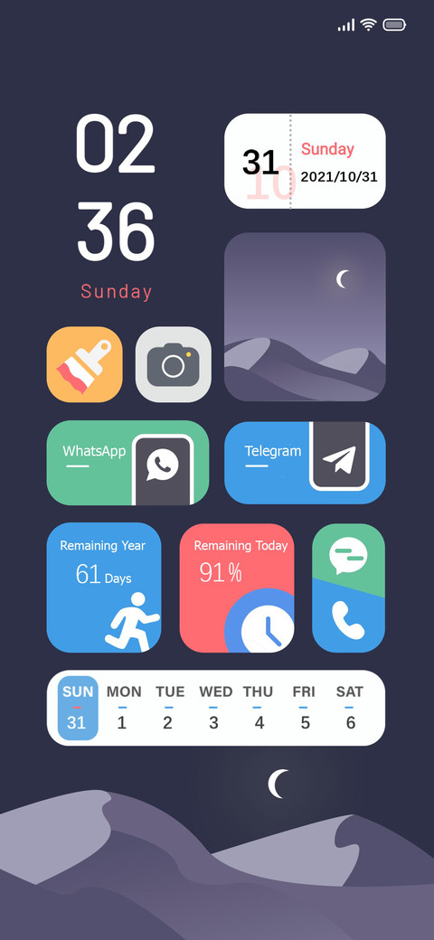 Mixture OS screenshot