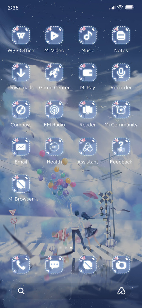 Sea of clouds screenshot