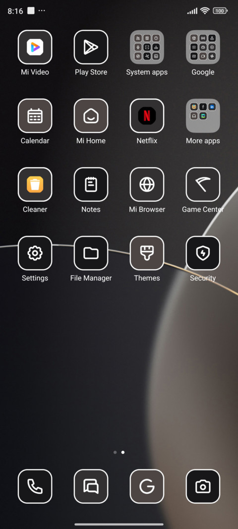 3D Circles screenshot