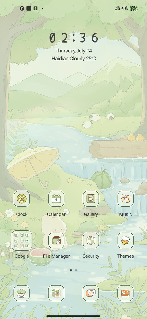 Hill stream outing screenshot