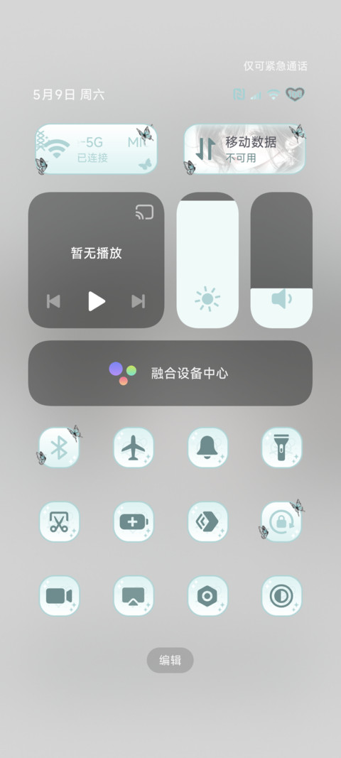 国风中式 墨色寄蝶 screenshot
