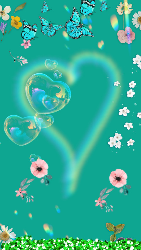 Heart and love screenshot