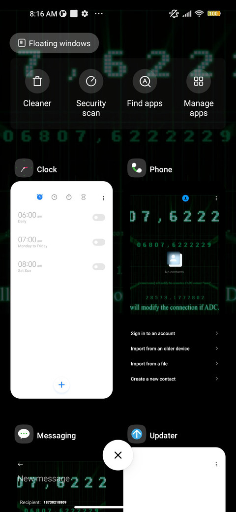 Data storm screenshot