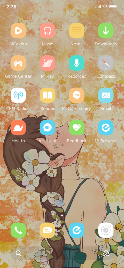 Flower ripple screenshot