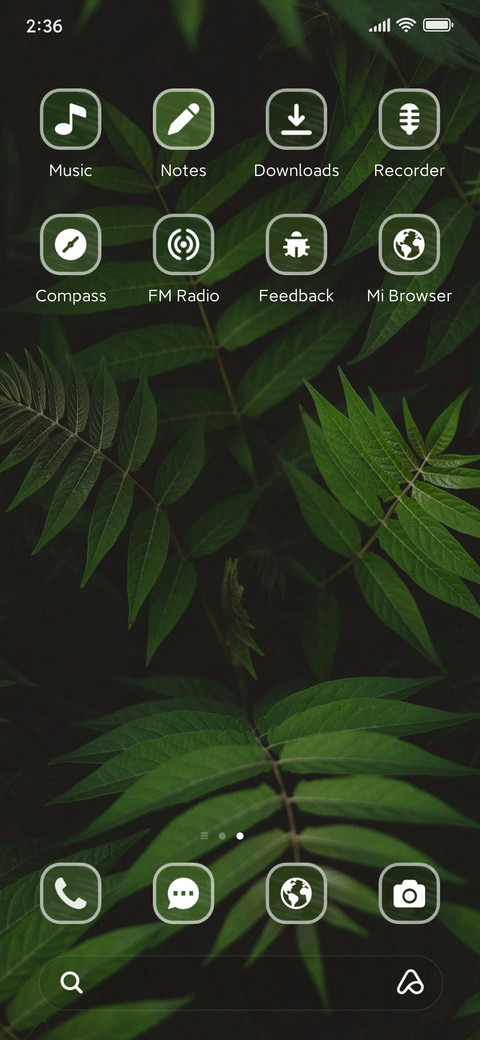 Dark Leaf screenshot