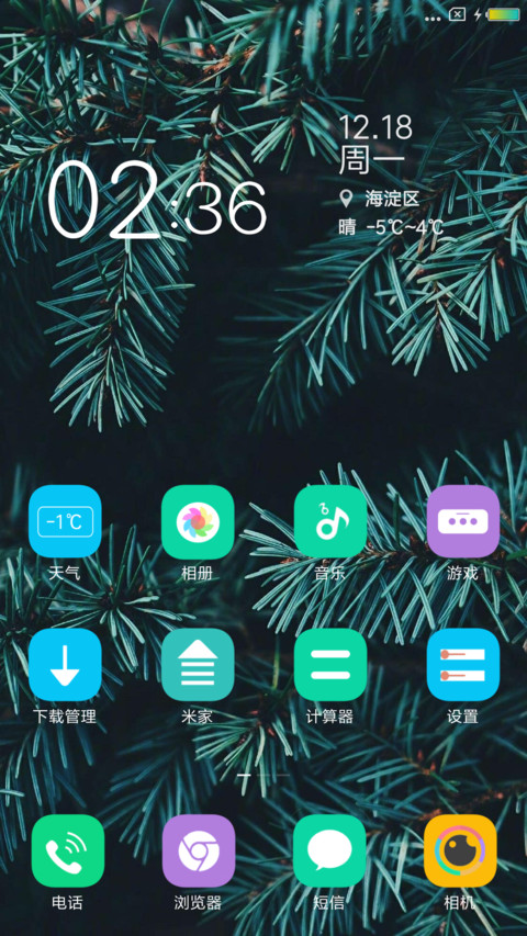 简约绿 screenshot
