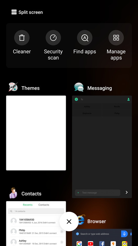 Tiger Theme screenshot