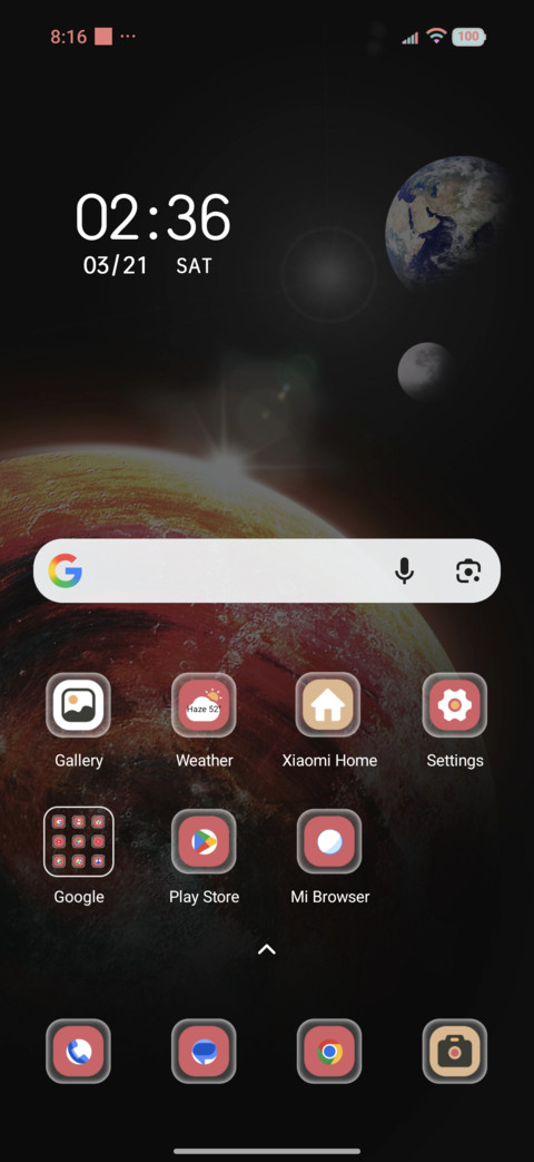 Simple star screenshot