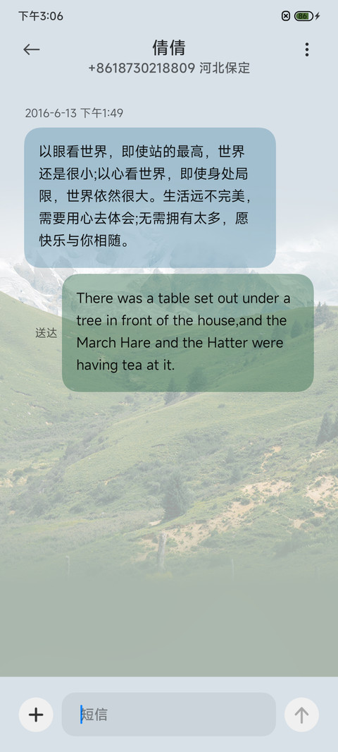 自定义 原野的留白 screenshot