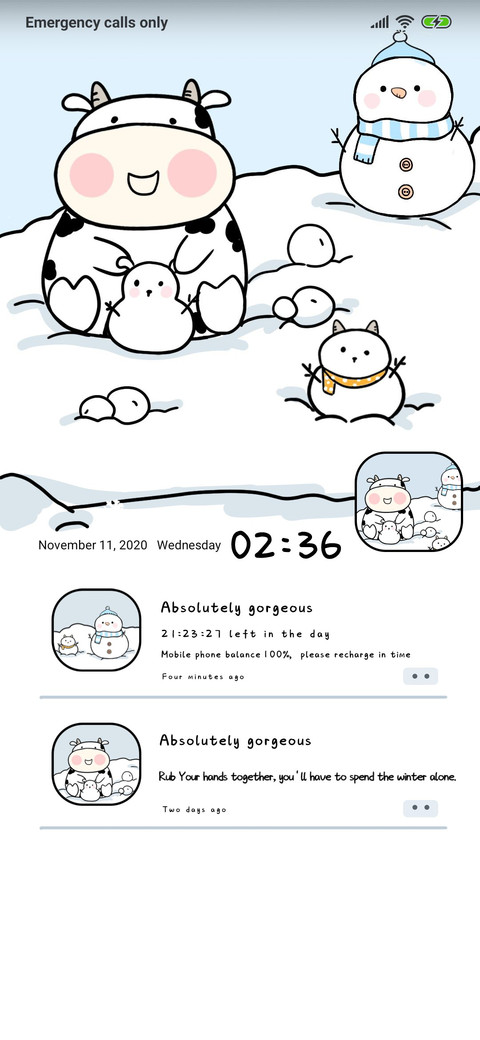 Snowman screenshot
