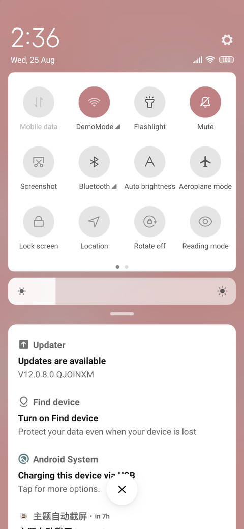 Persimmon screenshot