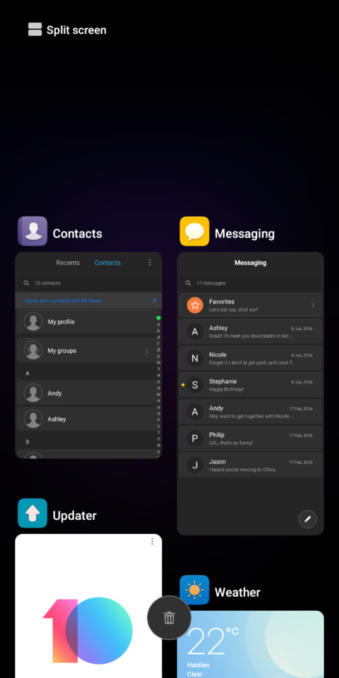 Grey MIEMUIOS screenshot