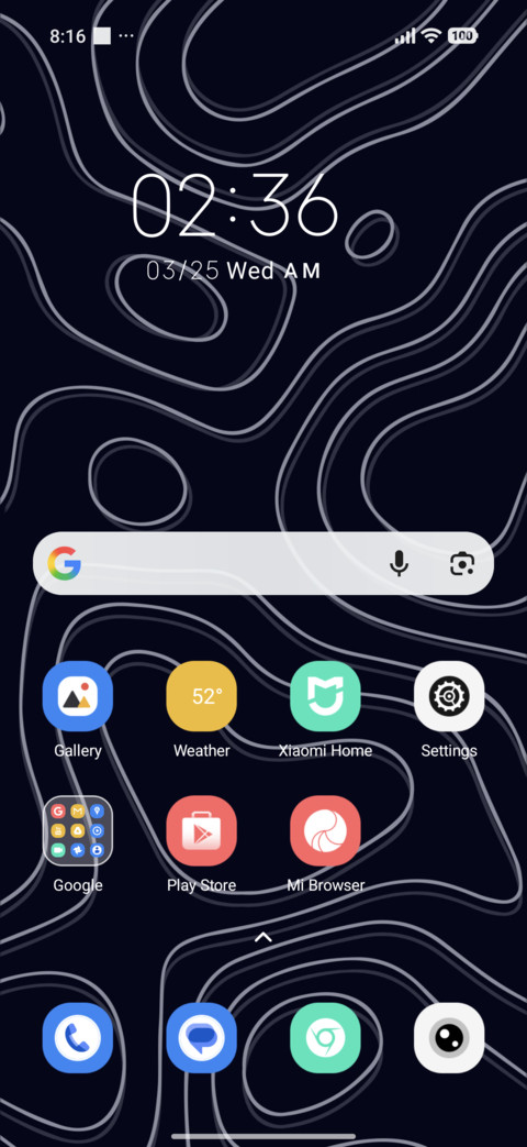 Dark Ink Curve screenshot