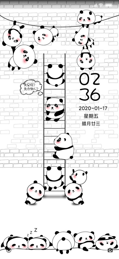 可爱的熊猫团子 screenshot