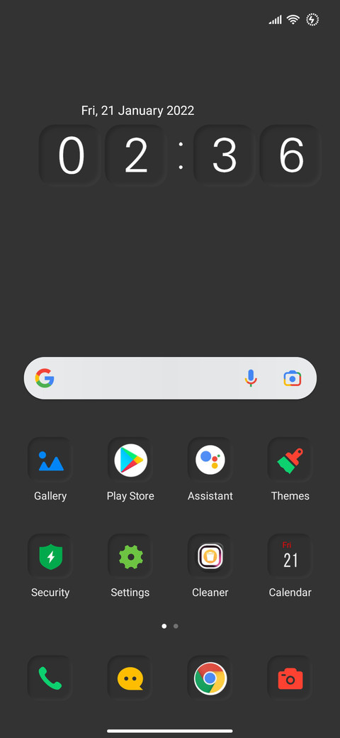 Today black screenshot
