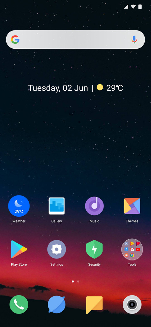 Pocophone screenshot