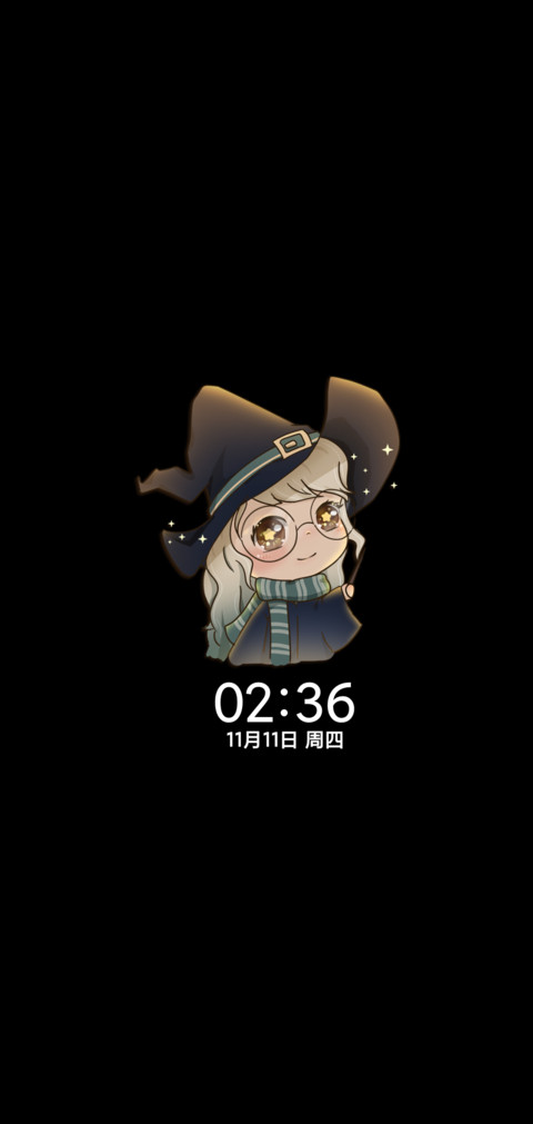 复古魔法少女贴纸 screenshot