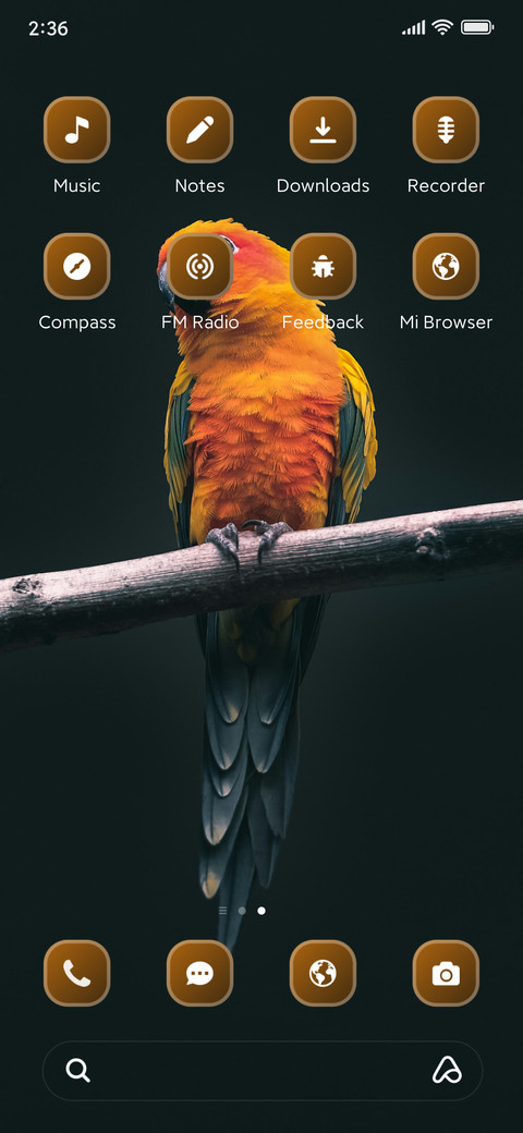 Golden Parrot screenshot