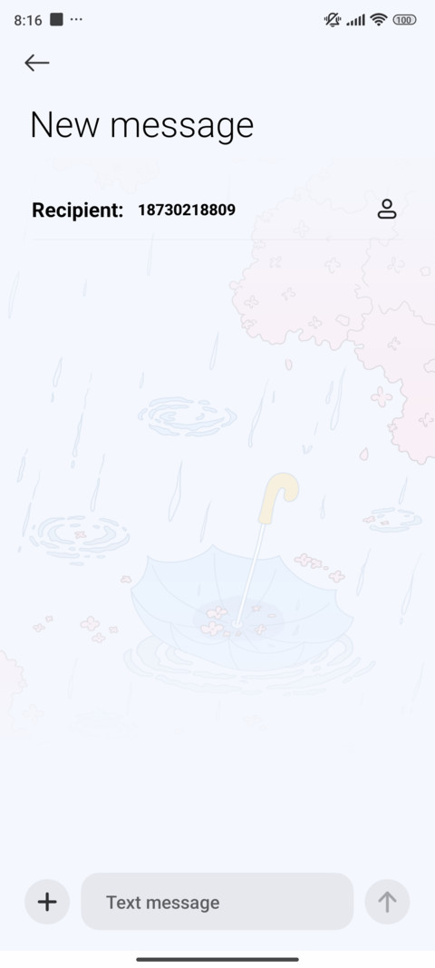 Pink Sakura Rain screenshot