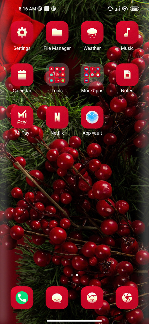 Christmas screenshot
